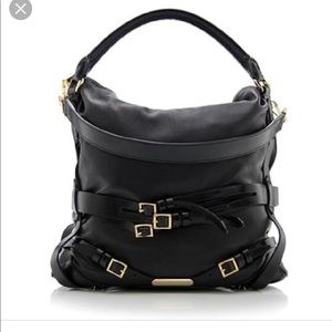 Burberry Gosford Bridle Lambskin Hobo Bag